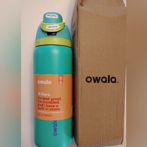 Owala Water Bottle,Freesip Insulated Stainless Steelwith Straw 32  Oz